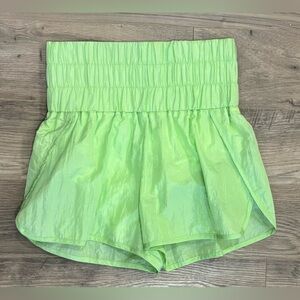 Automet Whipped Lime / Pale Neon Green Running Shorts – NWOT